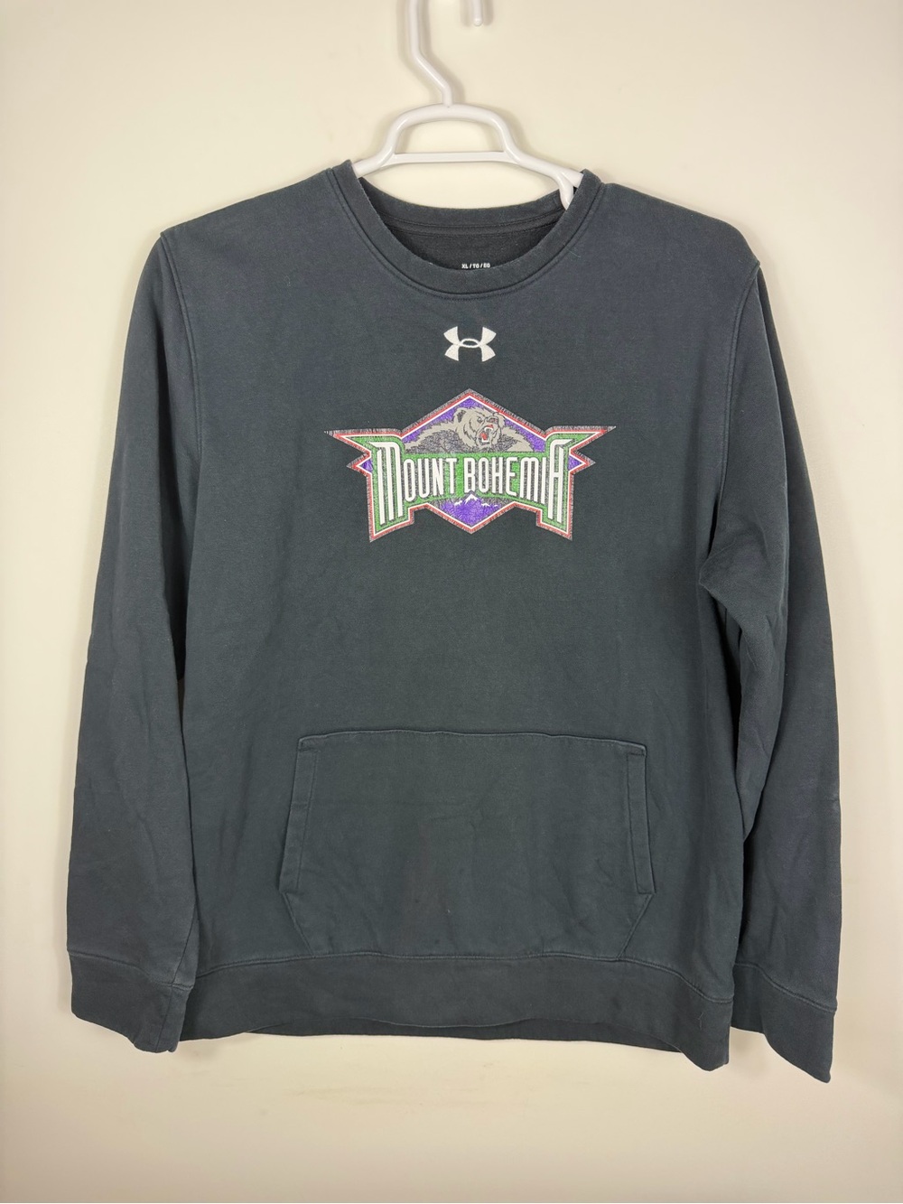 Under Armour Mount Bohemia Graphic Crewneck - Black XL